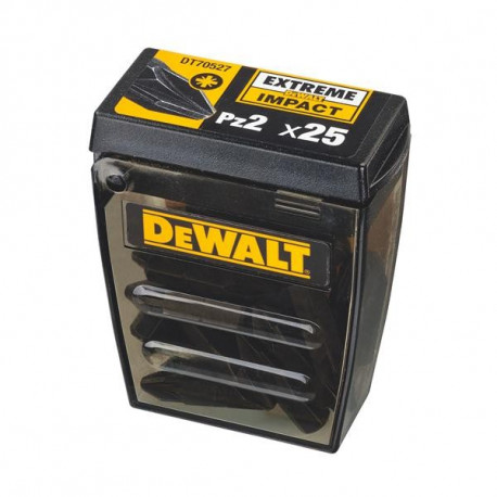 Boite Tic-Tac 20x embouts IMPACT DeWALT DT70527