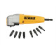 Retour d'angle droit + 9 embouts de vissage IMPACT DeWALT DT71517