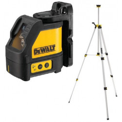 Laser en croix 2 faisceaux + trépied aluminium DeWALT DW088KTRI