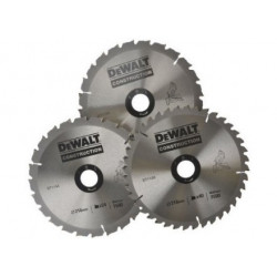 Pack 3 lames 250 mm DeWALT DT1125