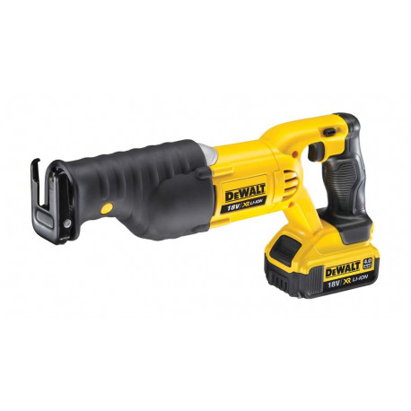 Scie sabre 18V - 4Ah Li-Ion DeWALT DCS380M2