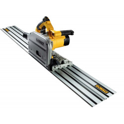 Scie plongeante Dewalt 55mm avec rail 1.50m - DWS520KR