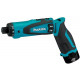 Tournevis électrique Makita 7,2V Li-Ion 1Ah - DF010DSE