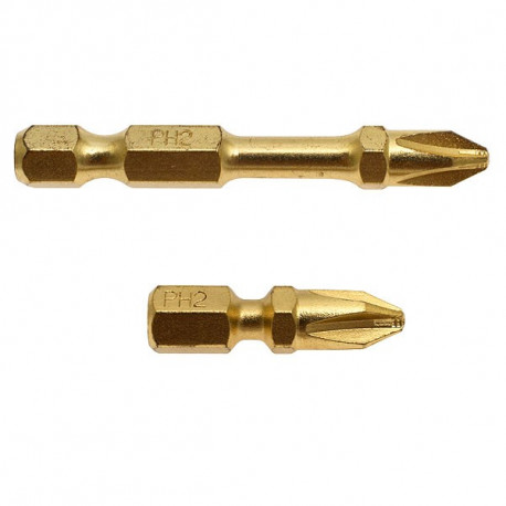 Embouts Impact Gold Torsion à tête ''Grip Spécial Bois'' PHILLIPS 50 mm Makita B-28307