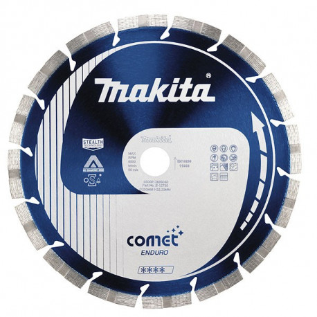 Disque diamant COMET-ENDURO anti-vibration, anti-bruit Stealth 350 mm segment 10 mm Makita B-13524