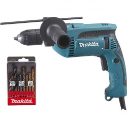 Perceuse à percussion Makita 680W Ø13mm - HP1641K1X