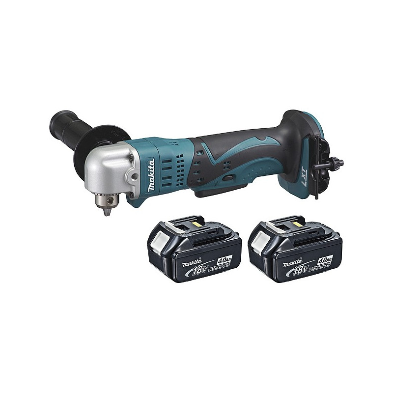 Perceuse visseuse d'angle sans fil Makita 18V Li-Ion 2x4Ah Ø10mm à