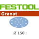 Abrasifs STF D150/16 P150 GR/100 Festool 496980