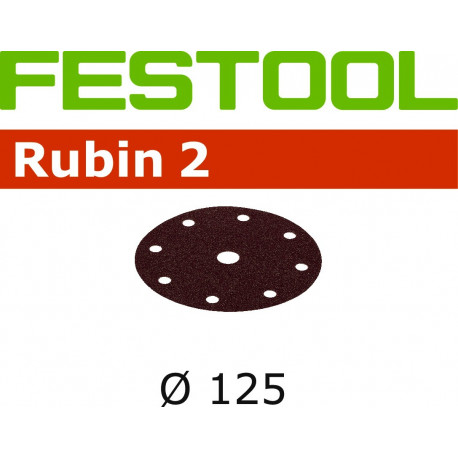 Abrasifs STF D125/90 P80 RU2/10 Festool 499103