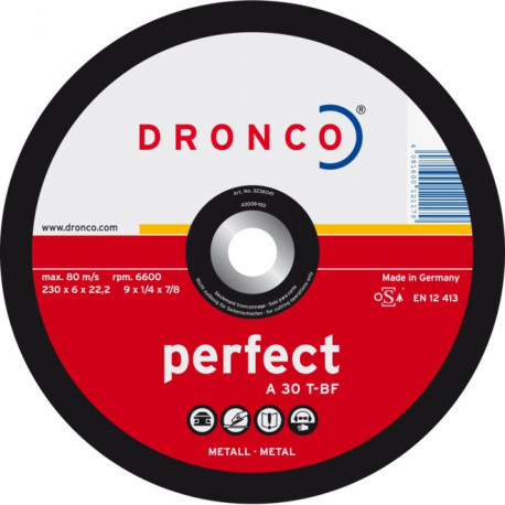 Dronco - Disque à ébarber Ø125mm A 30 T