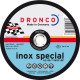 Dronco - Boîte de 25 disques à tronçonner Ø125mm AS 46 T Inox