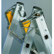 Echelle transformable 2 plans - type T2 - 2,20m/3,60m Centaure 410207