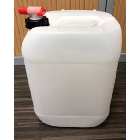 JERRICAN 20 LITRES AVEC ROBINET COLORIS NATUREL