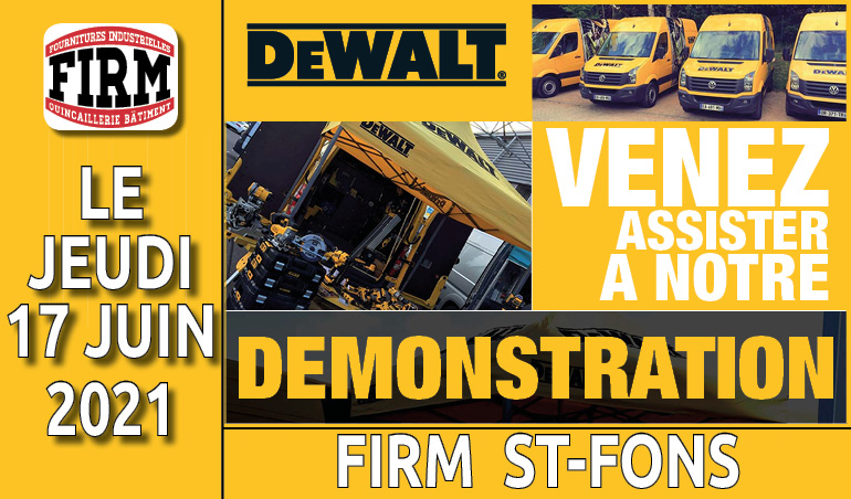 Journée démonstration Dewalt